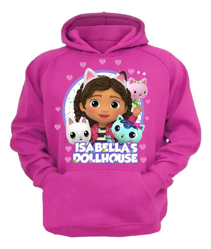 Polerón La Casa De Gabby  Personalizado Algodón