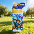 Botella Agua Niño Térmica Escolar Personalizada Videojuegos Blanco