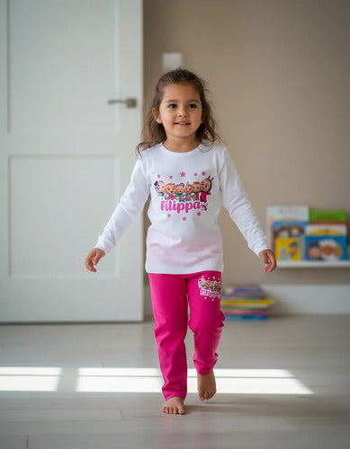Pijama Largo Bebes Llorones Personalizado Algodón