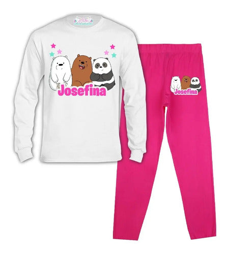 Pijama Largo Escandalosos Niña Regalo Cumpleaños Navidad
