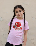 Polera Color Algodón 100% Niños Intensa Furia Mente