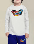 Pijama Largo Niños Algodon Hot Wheels Autos