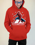 Polerón Canguro Spiderman Personalizado Niños Algodón