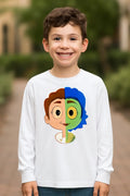 Camiseta Polar Manga Larga Polera Niño Niña Luca