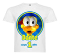 Polera El Patito Juan - Biper Y Sus Amigos Personalizada