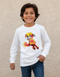 Camiseta Polar Manga Larga Polera Niño Niña Marshall Paw