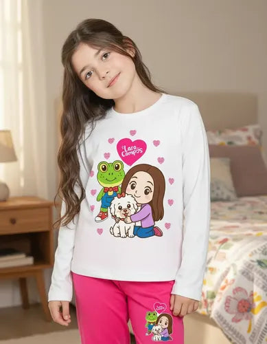 Pijama Largo Lara Campos Niñas
