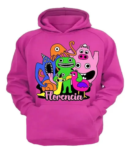 Polerón Canguro Garten Of Banban Personalizado Niños