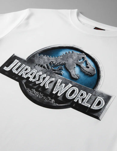 Camiseta Polar Manga Larga Polera Niño Jurassic World