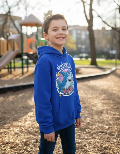 Polerón Canguro Tralalero Tralala  Niños Flex