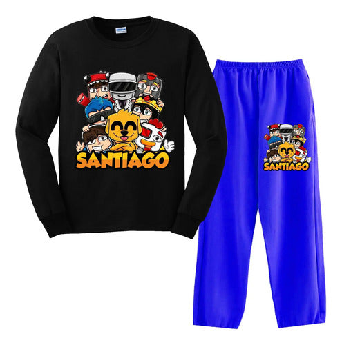 Pijama Largo Garten Of Banban Niños Algodón Personalizado