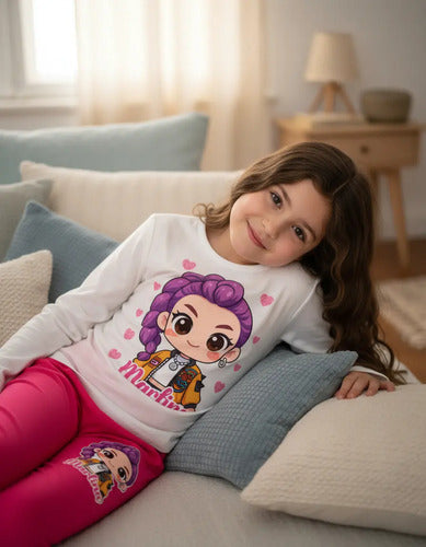 Pijama Largo Rumi Huntrix Demon Hunter K Pop Personalizado