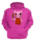 Polerón Canguro Algodón Niñas Piggy Roblox