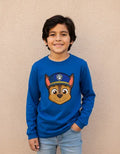 Polera Manga Larga Algodón Niños Chase Paw Patrol