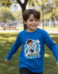 Polera Algodon Manga Larga Futbol Argentina Personalizada