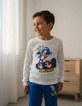Pijama Largo Sonic 2 Regalo Cumpleaños Navidad Niños