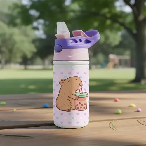 Botella Agua Colegio Capibara Niñas Flex