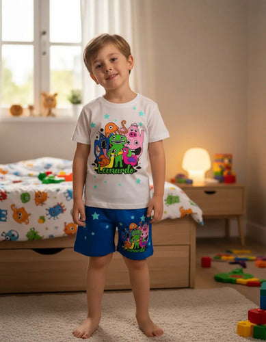 Pijama Garten Of Banban Niños Personalizado 100%  Algodón