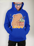Polerón Canguro Capibara Capybara Personalizado Niños