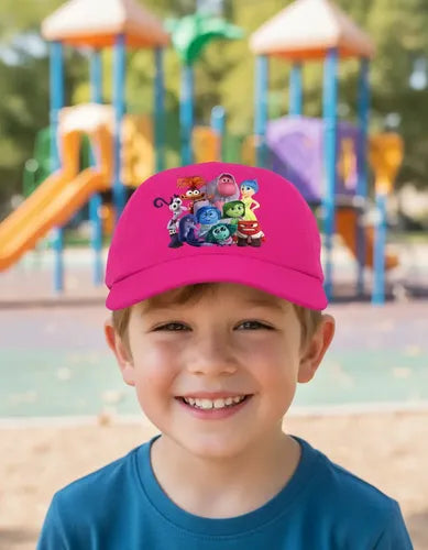 Jockey Gorro Niños Intensa Regalo Pelicula Mente
