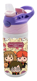Botella Agua Colegio Harry Potter Personalizada Niñas Blanco