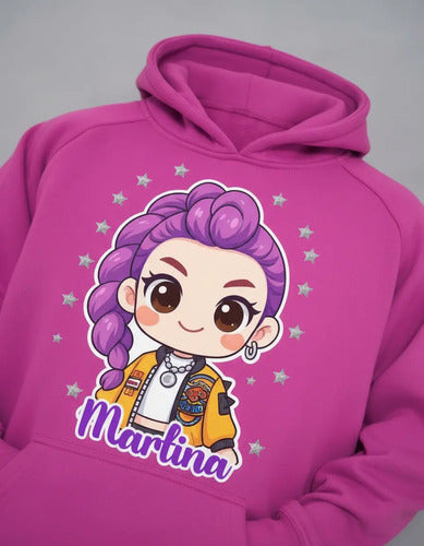 Buzo Rumi Huntrix Demon Hunters Kpop Personalizado