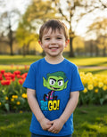 Polera Color Algodón 100% Niños Chico Bestia Titanes