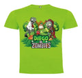 Polera Plantas Vs Zombies Personalizada Niños 100% Algodón