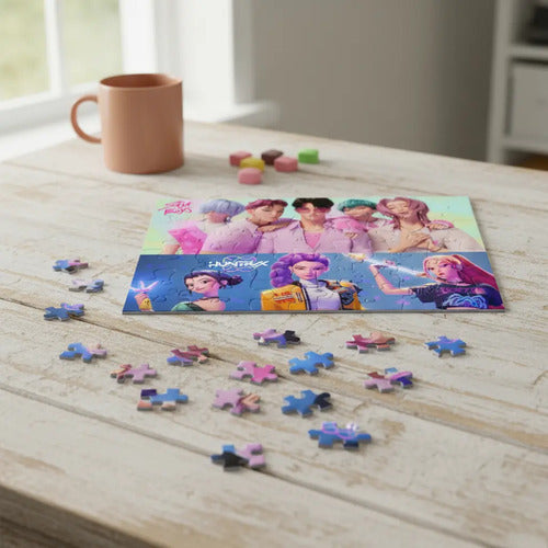 Puzzle Rompecabezas Huntrix Guerreras K Pop Y Saja Boys