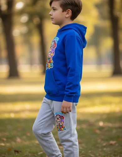 Buzo Circo Digital Poleron Pantalon Personalizado Niños
