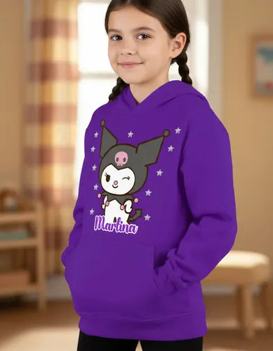 Polerón Kuromi Niñas Personalizado Algodón