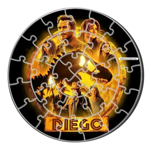 Puzzle Rompecabezas Jurassic World Dominion Personalizado