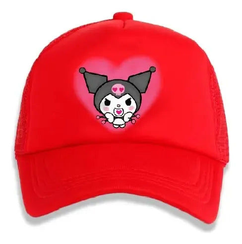 Jockey Gorro Niñas Kuromi Corazon