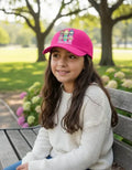 Jockey Labubu Niña Personalizado Ajustable Fucsia Talla Niños