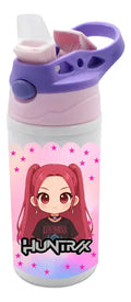 Botella Agua Huntrix Demon Hunters K Pop Mira Blanco