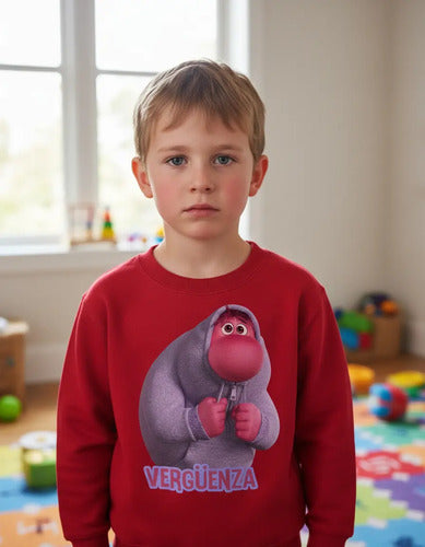 Polerón Polo Algodón Niños Intensa Verguenza Mente