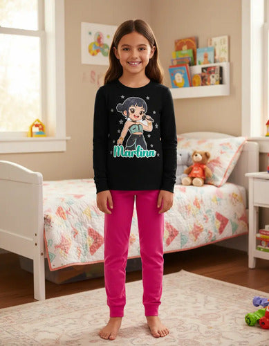 Pijama Largo Zoey Huntrix Demon Hunter K Pop Personalizado