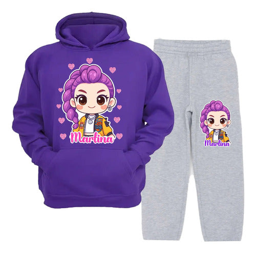 Buzo Rumi Huntrix Demon Hunters Kpop Personalizado