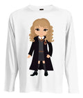 Camiseta Polar Manga Larga Polera Niñas Hermione Harry