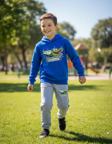 Buzo Bombardino Cocodrilo Poleron  Personalizado