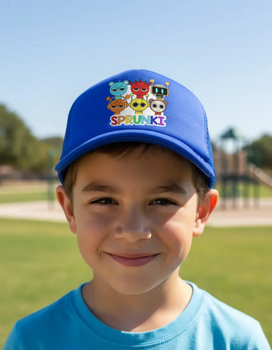 Jockey Gorro Niños Sprunki Roblox