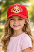 Jockey Gorro Niños Skye Paw Patrol Regalo Navidad Rojo