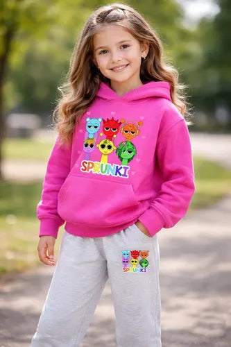 Buzo Sprunki Niña Pantalon Poleron Flex