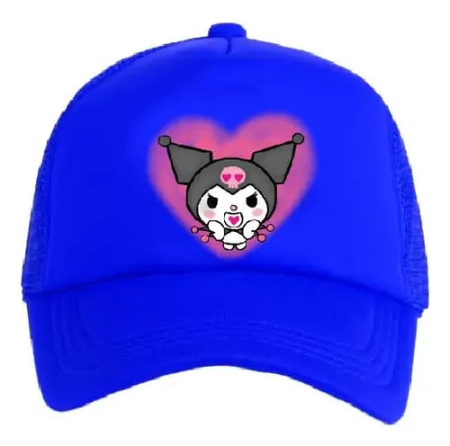 Jockey Gorro Niñas Kuromi Corazon