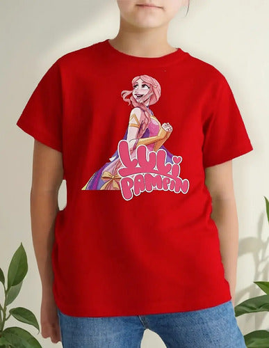 Polera Color Algodón 100% Niña Luli Pampin