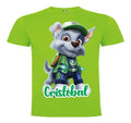 Polera Rocky Paw Patrol Pelicula Personalizada Niños