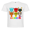 Polera Sprunki Niños Cumpleaños Personalizada Algodon