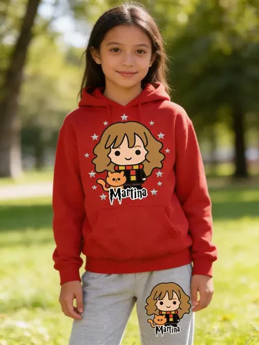 Buzo Hermione Granger Pantalon Personalizado Niñas