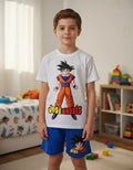 Pijama Goku Dragon Ball Z Niños Personalizado 100%  Algodón