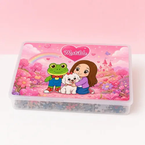 Puzzle Rompecabezas Personalizado Lara Campos Nombre